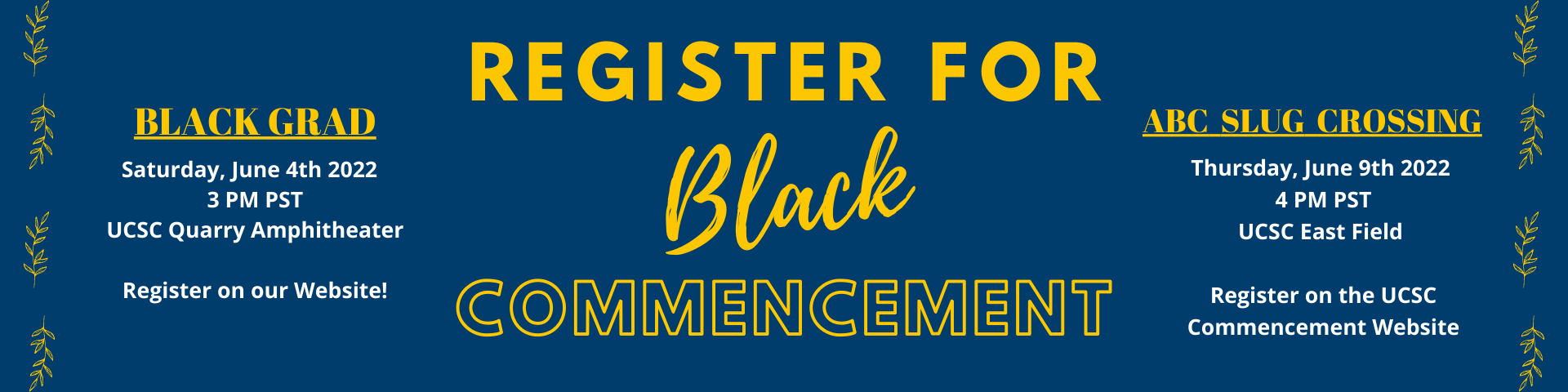 Black Grad Registration